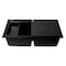 Alfi Brand 33 inch Granite Composite Workstation Double Bowl Drop In Sink w Accessories AB3418DBDI-BLA - alternate 5